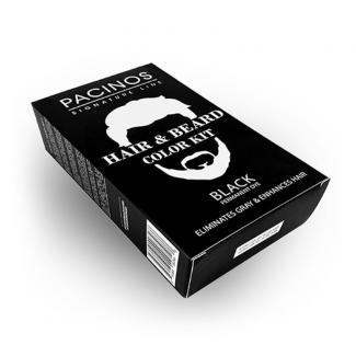 Hair & Beard Color Kit Black - Pacinos