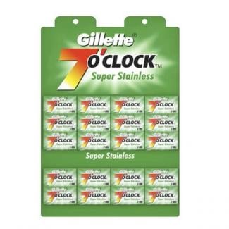 7 O'clock Super Stainless 100 stuks - Gillette