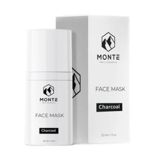 Face Mask Charcoal 30ml - Monte