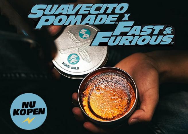 Suavecito Fast & Furious firme hold pomade